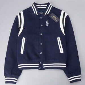 Polo by Ralph Lauren Navy and White Jacket; NWT
